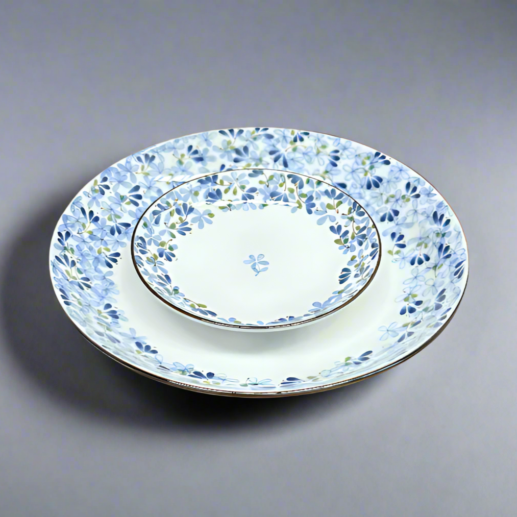 Mino-ware Sprout Pattern Dinner Plate