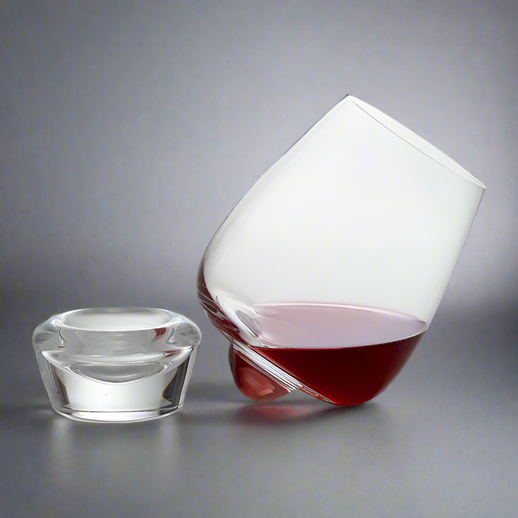 Tajima Wine Blur Rotating Wine Glass