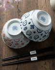Cat Face Bowl Set of 2
