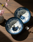 Sitting Cat Bowl Set of 2