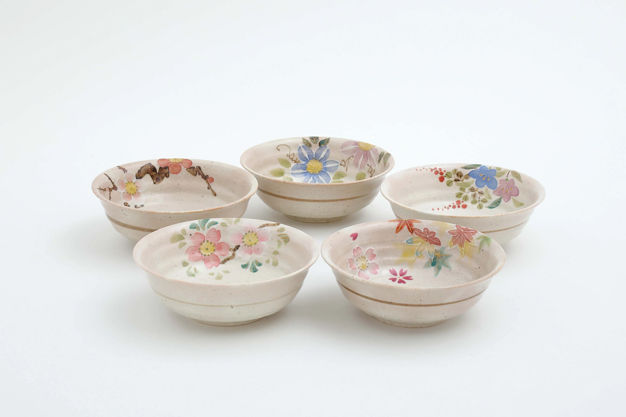 Asahido Unkin Shallow Bowl 14cm - Maple