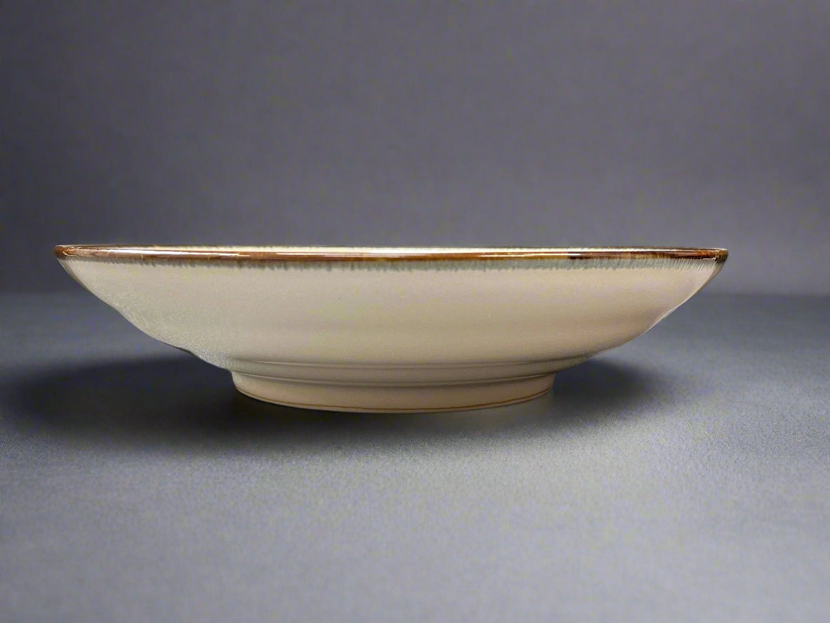 Fukui Craft Brushed Blue Plate