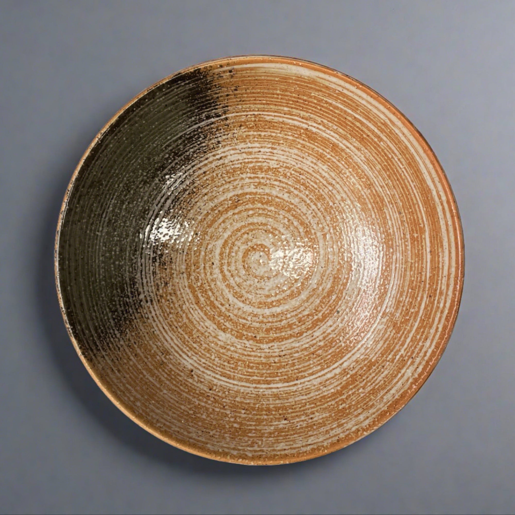 Fukui Craft Daichi Orange Serving Bowl