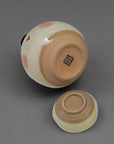 Mino-ware Okame Face Sake Set