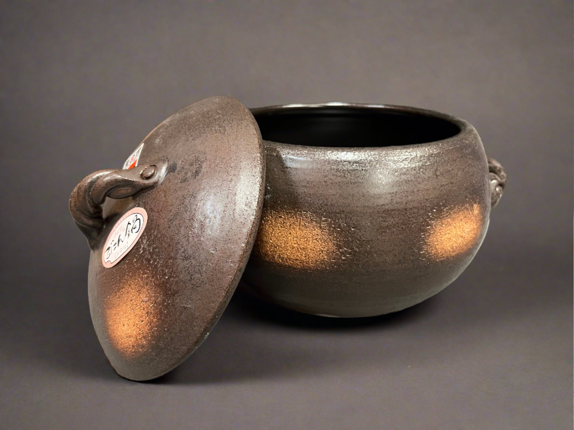 Banko-ware Clay Pot Rice Cooker Brown
