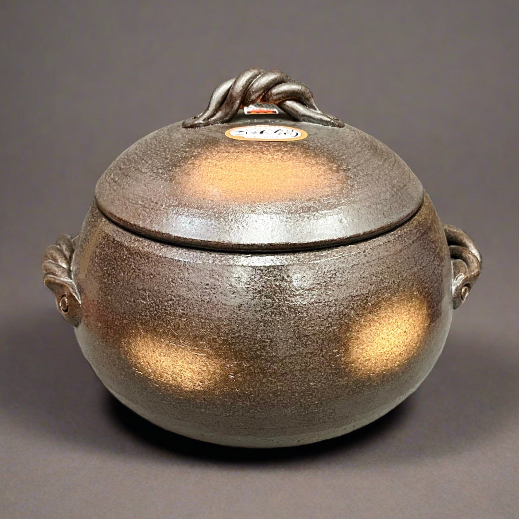 Banko-ware Clay Pot Rice Cooker Brown