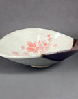 Fukui Craft Cherry Blossom Oval Bowl