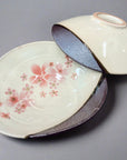 Fukui Craft Cherry Blossom Oval Bowl