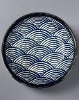 Ichiyama Wave Pattern Shallow Bowl