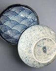 Ichiyama Wave Pattern Shallow Bowl