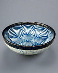 Ichiyama Wave Pattern Shallow Bowl