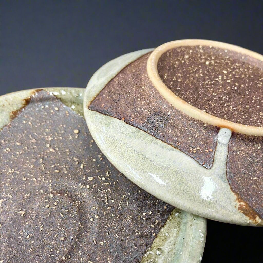 Shigaraki Fruit Plate Brown