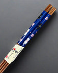 Aoba Chopsticks 22.5cm - Cat Cherry Blossom