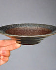 Fukui Craft Metallic Black Hammered Plate