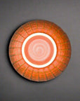 Ichiyama Rust Red Striped Medium Bowl