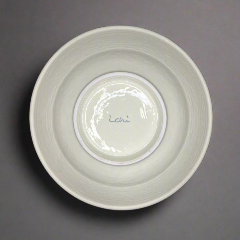 Ichiyama Ink-Ring Shallow Bowl