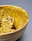 Fukui Craft Amber Glaze Stripe Bowl