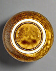 Fukui Craft Amber Glaze Stripe Bowl