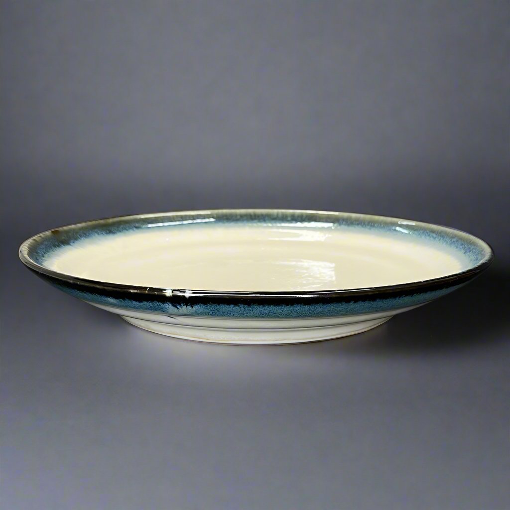 Ichiyama Misty Glaze Rim Plate