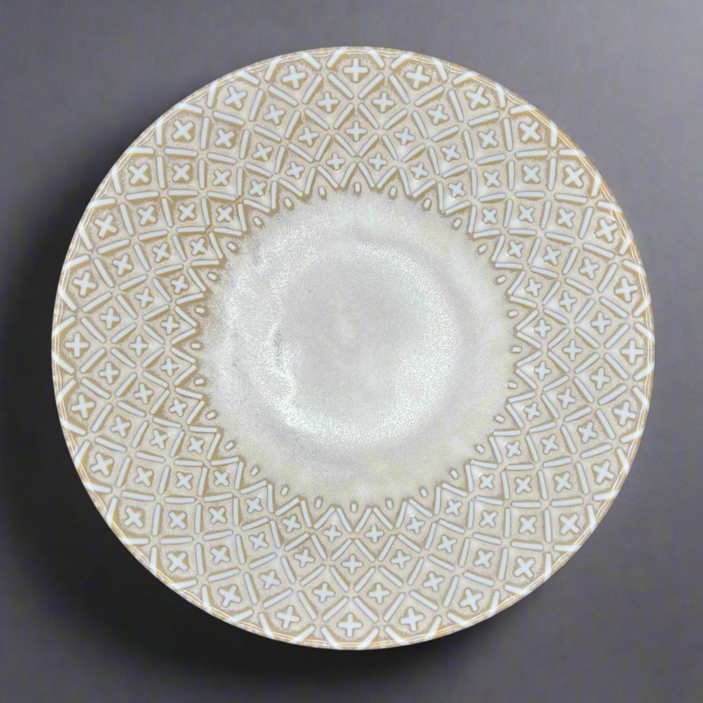 Golden Lattice Ramen Bowl