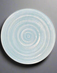 Fukui Craft Ice Blue Water Ripple Plate