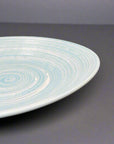 Fukui Craft Ice Blue Water Ripple Plate