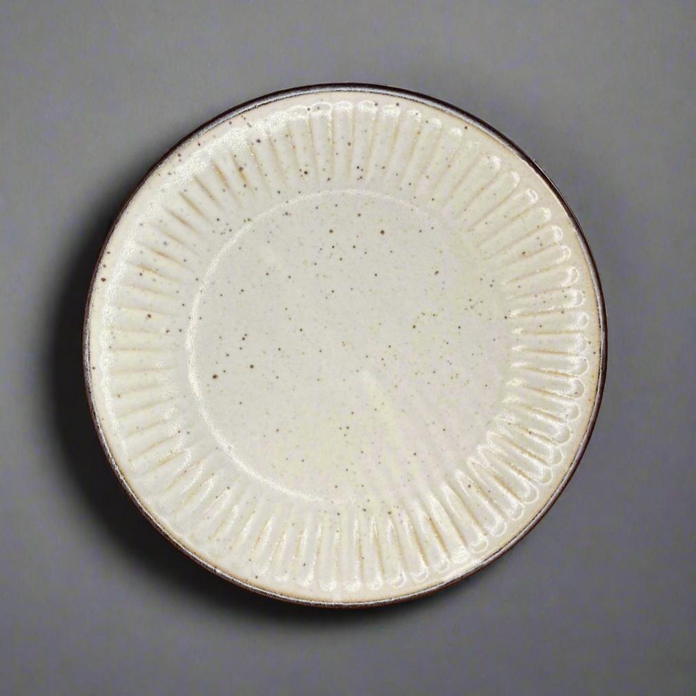 Ichiyama Powdered Ivory Plate