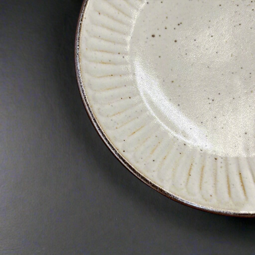 Ichiyama Powdered Ivory Plate
