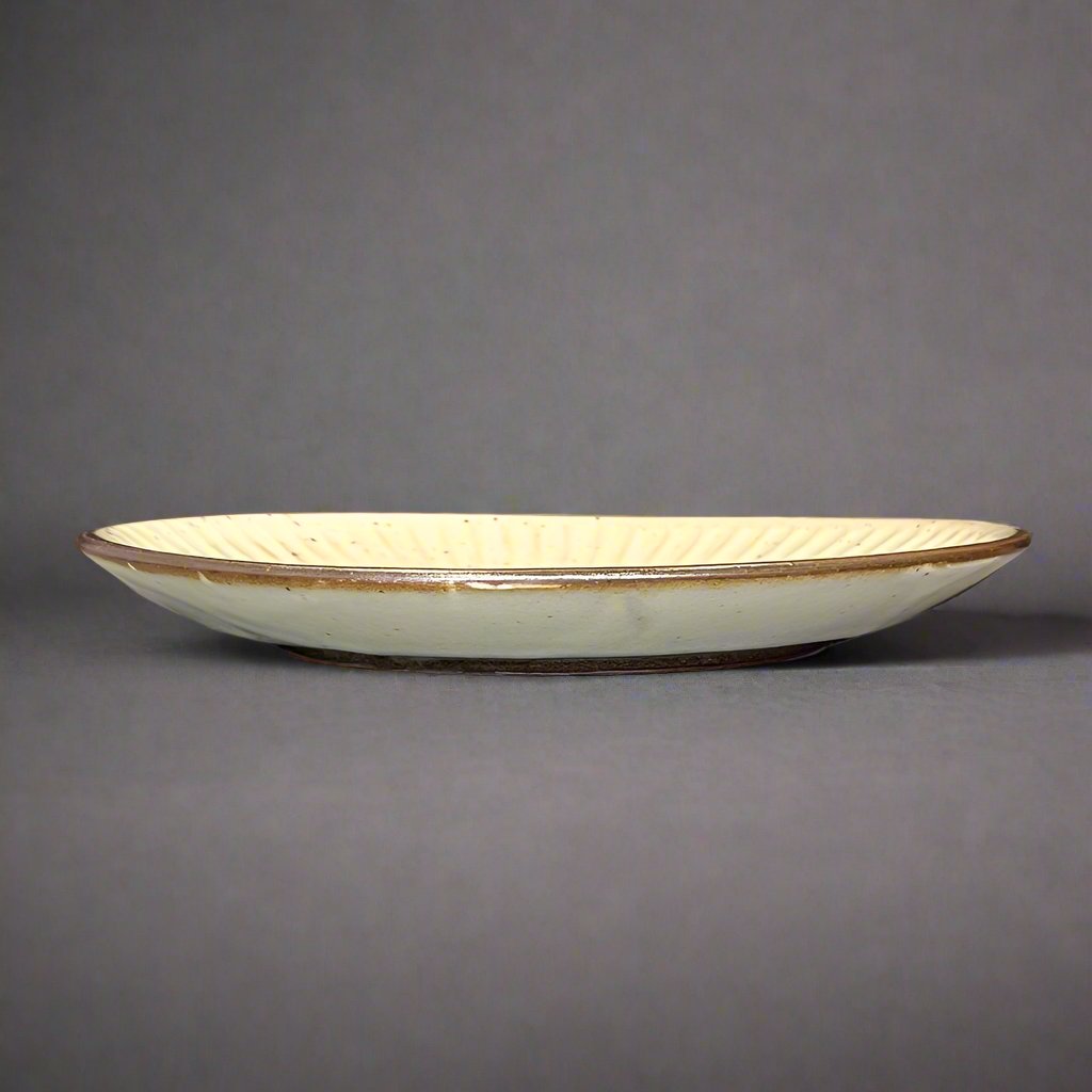 Ichiyama Powdered Ivory Plate