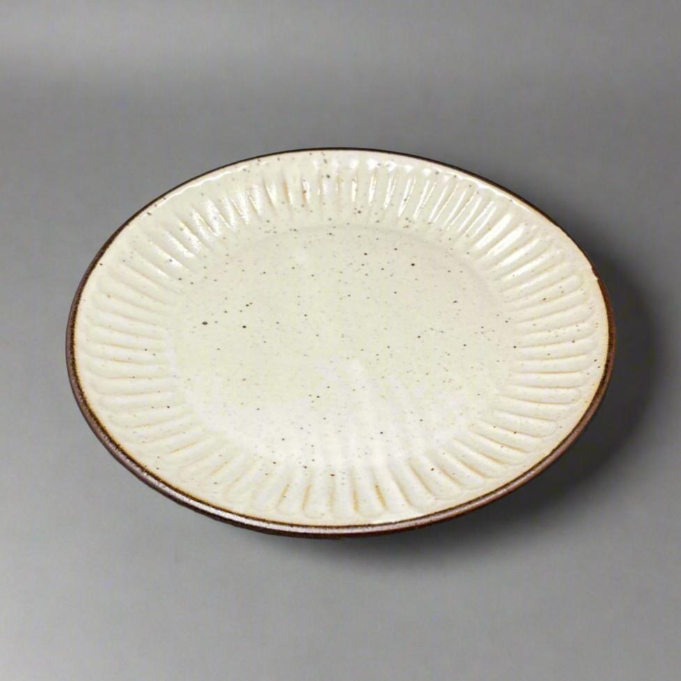 Ichiyama Powdered Ivory Plate