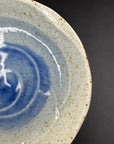 Fukui Craft Indigo Swirl Stoneware Plate
