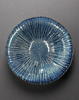 Fukui Craft Navy Floral Side Plate