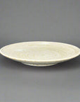 Mino-ware Beige Brushed Plate