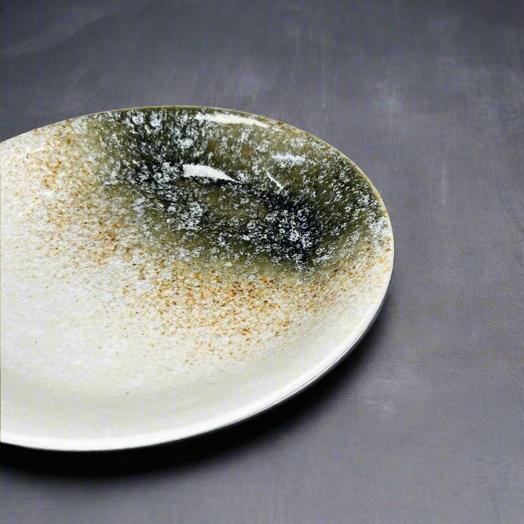 Mino-ware Earthen Tone Plate