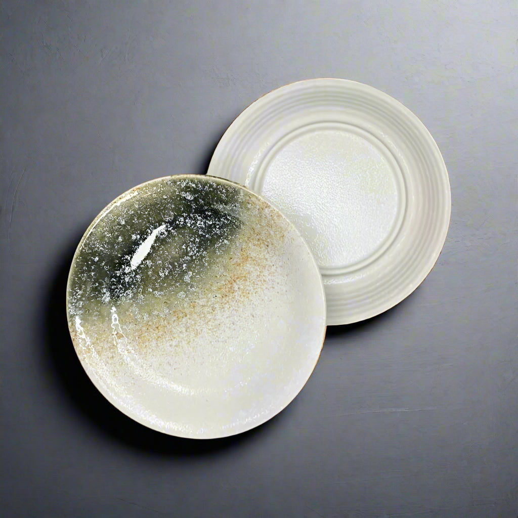 Mino-ware Earthen Tone Plate