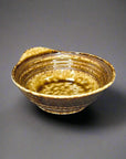 Fukui Craft Amber Glaze Small Bowl