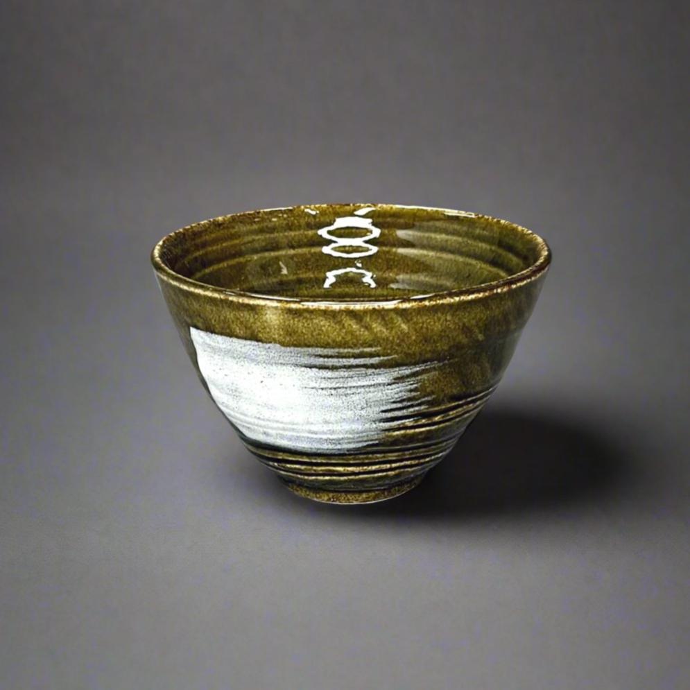 Mino-ware Oribe Glaze Green Small Bowl-Two Styles