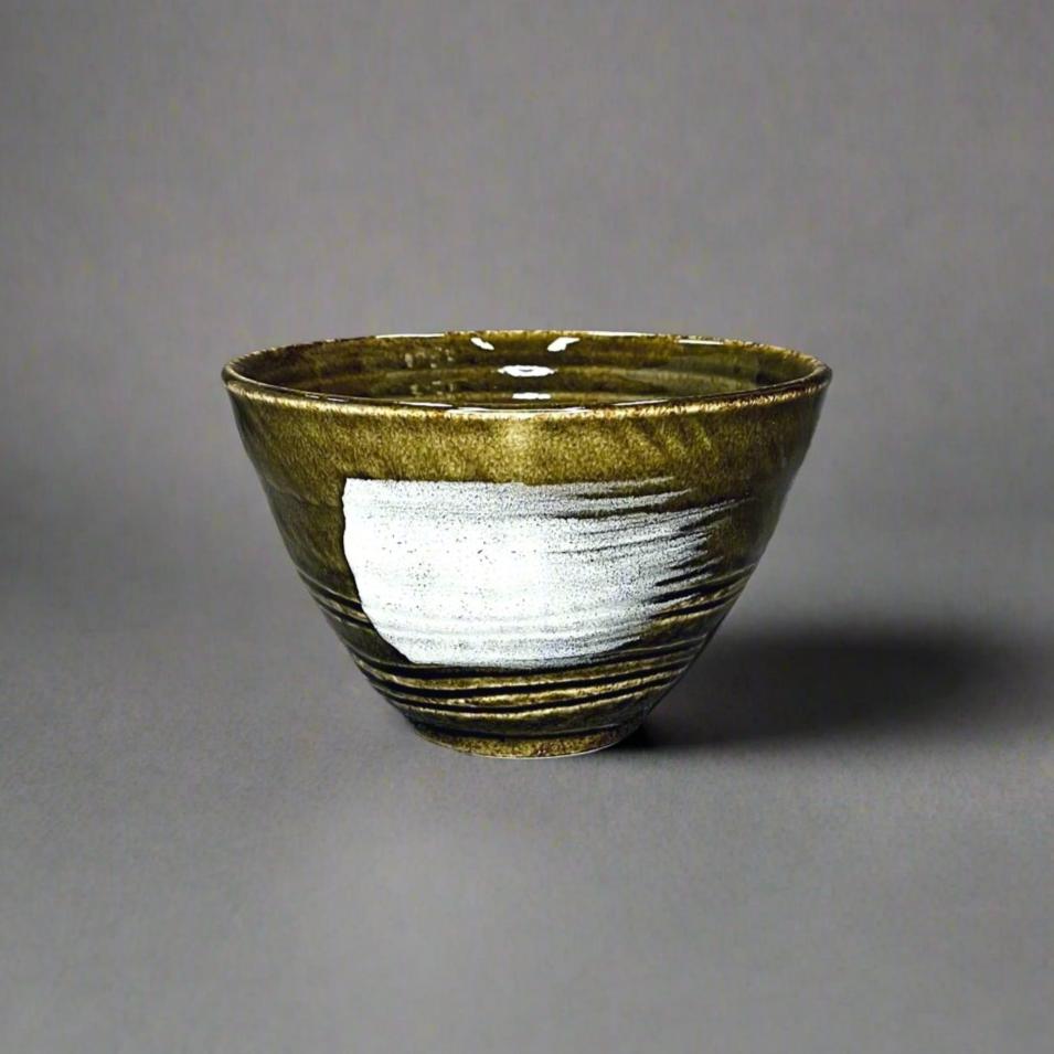 Mino-ware Oribe Glaze Green Small Bowl-Two Styles