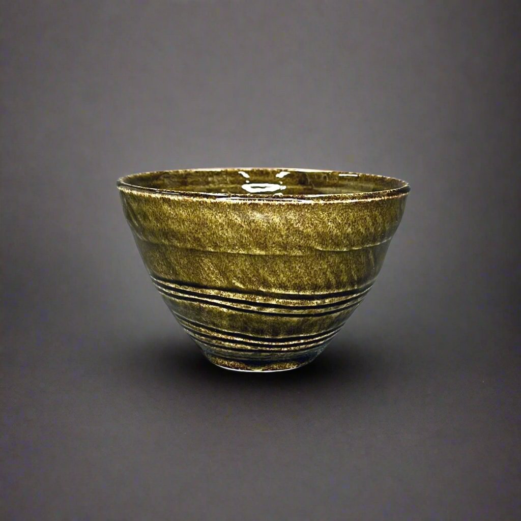 Mino-ware Oribe Glaze Green Small Bowl-Two Styles