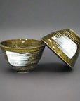 Mino-ware Oribe Glaze Green Small Bowl-Two Styles