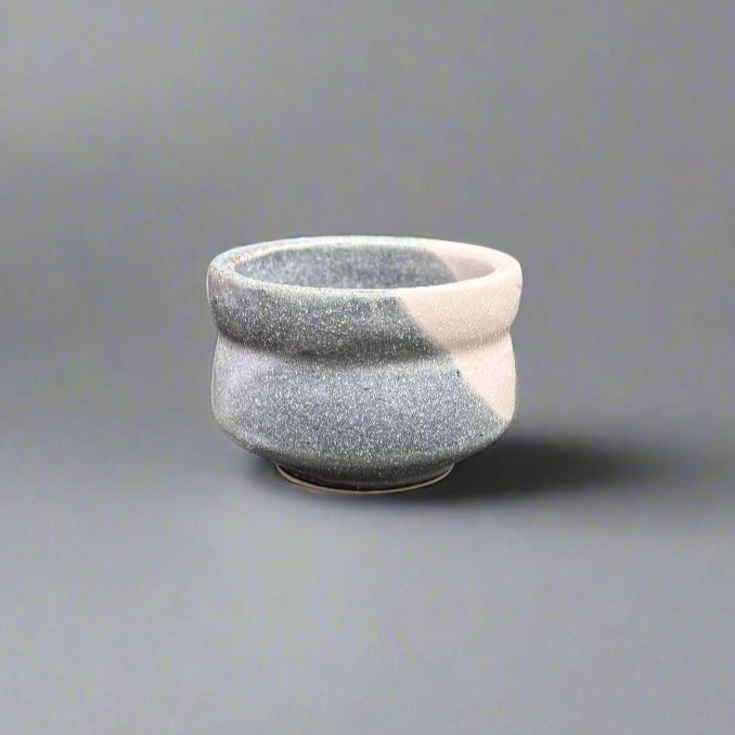 Shino Bamboo-shaped Sake Cup