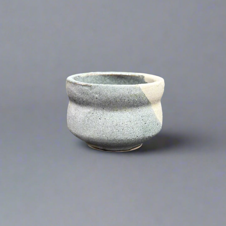 Shino Bamboo-shaped Sake Cup