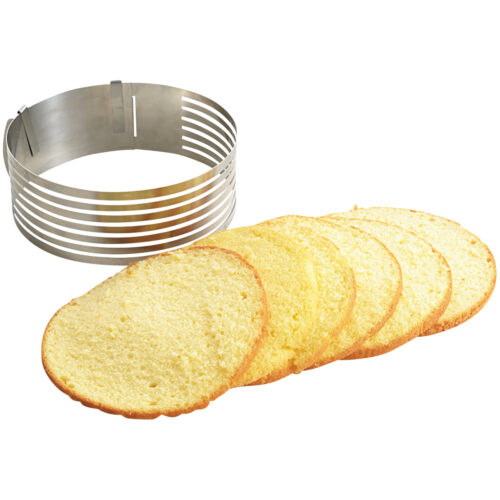 Cakeland Adjustable Cake Slicer Mousse Ring 15 to 18 cm by TigerCrown