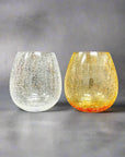 Hirota Karai Cracked Glass Cup Pair Set