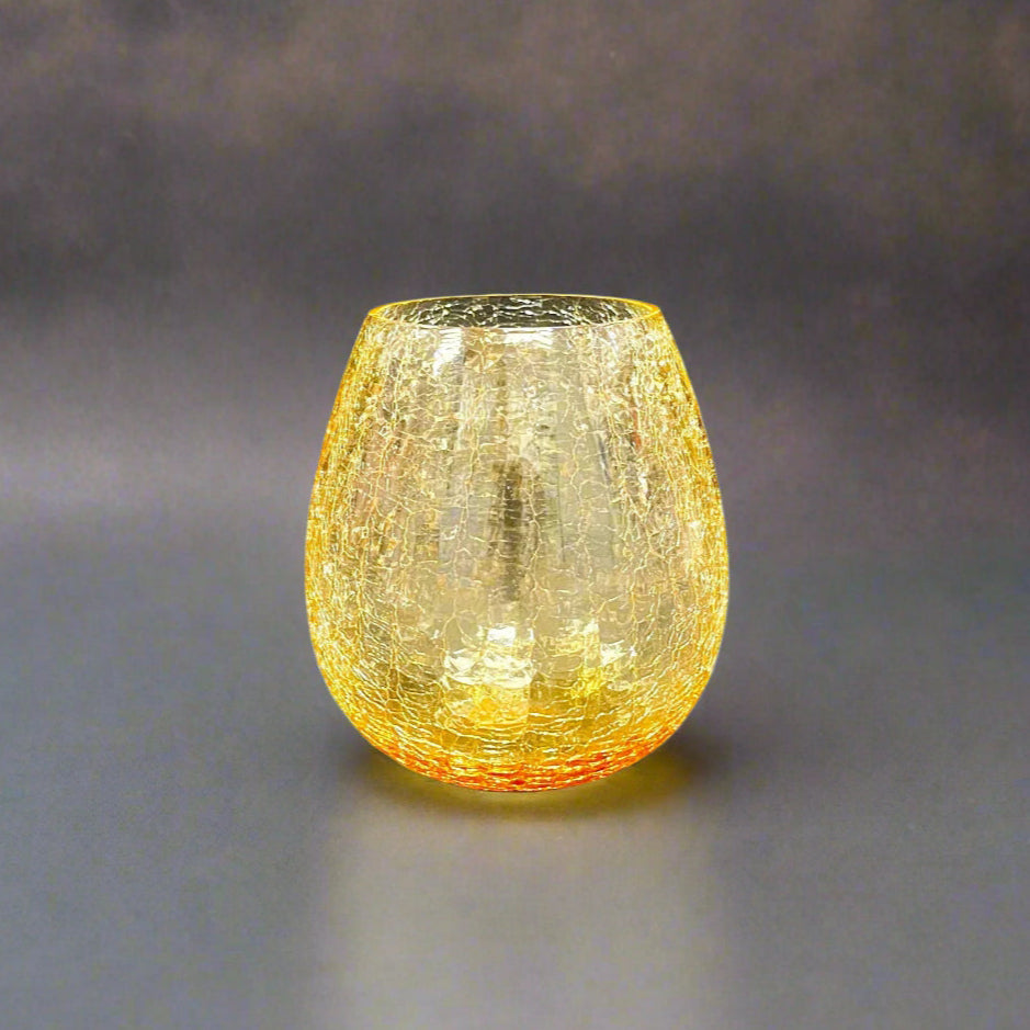 Hirota Karai Cracked Glass Cup Pair Set