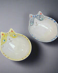 Fukui Craft Smiling Cat-Shaped Bowl