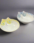 Fukui Craft Smiling Cat-Shaped Bowl
