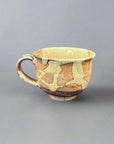 Shigaraki-ware Mug & Saucer Brown Glaze 180ml