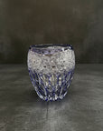 Toa Glass Edo Kiriko Crystal Whisky Glass by Satoshi Nabetani - Lotus 蓮華 (Purple)