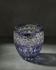 Toa Glass Edo Kiriko Crystal Whisky Glass by Satoshi Nabetani - Lotus 蓮華 (Purple)